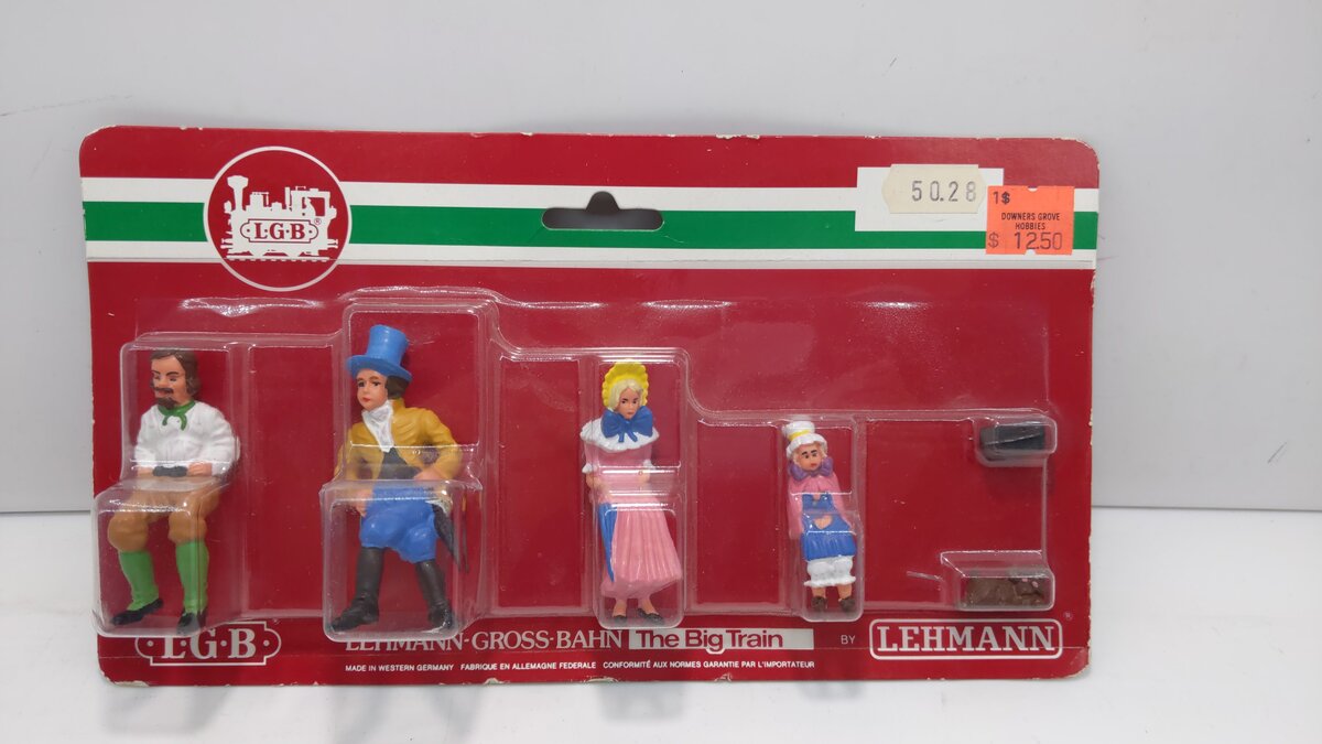 LGB 5128 G Scale Seated Western Figures