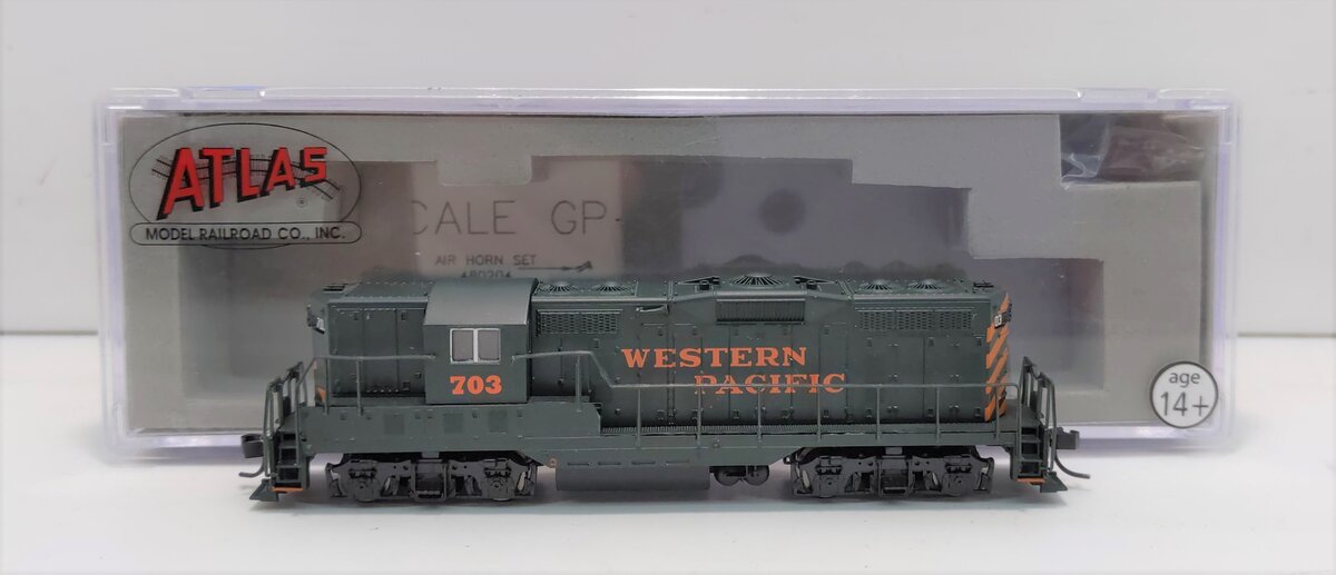 Atlas 48096 N Western Pacific GP-7 Diesel Locomotive #703