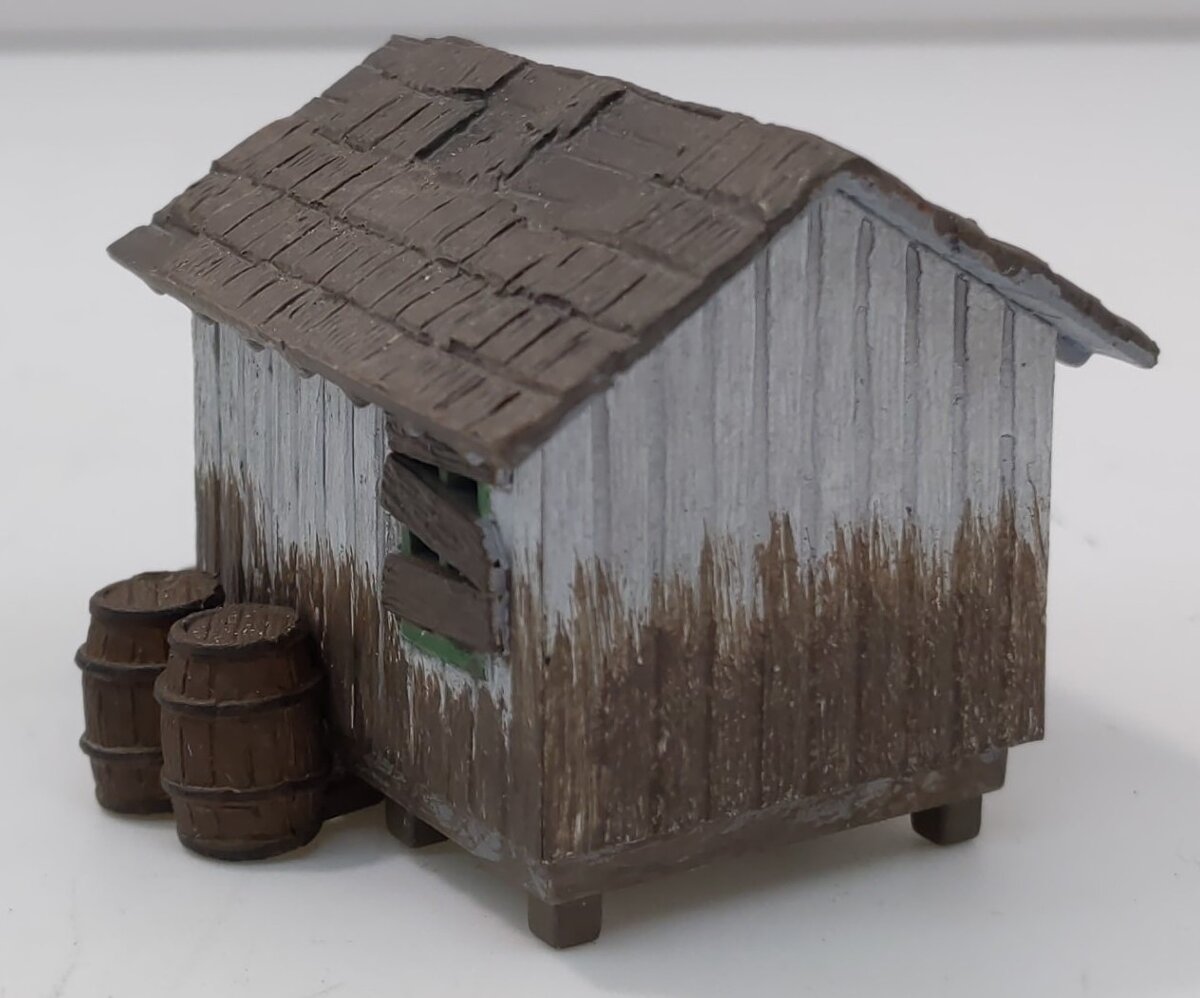 Woodland Scenics BR5058 HO Built-&-Ready Wood Shack Building