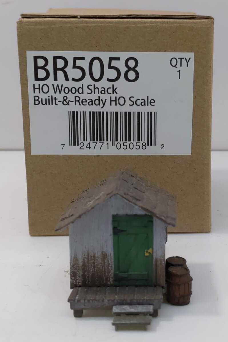 Woodland Scenics BR5058 HO Built-&-Ready Wood Shack Building