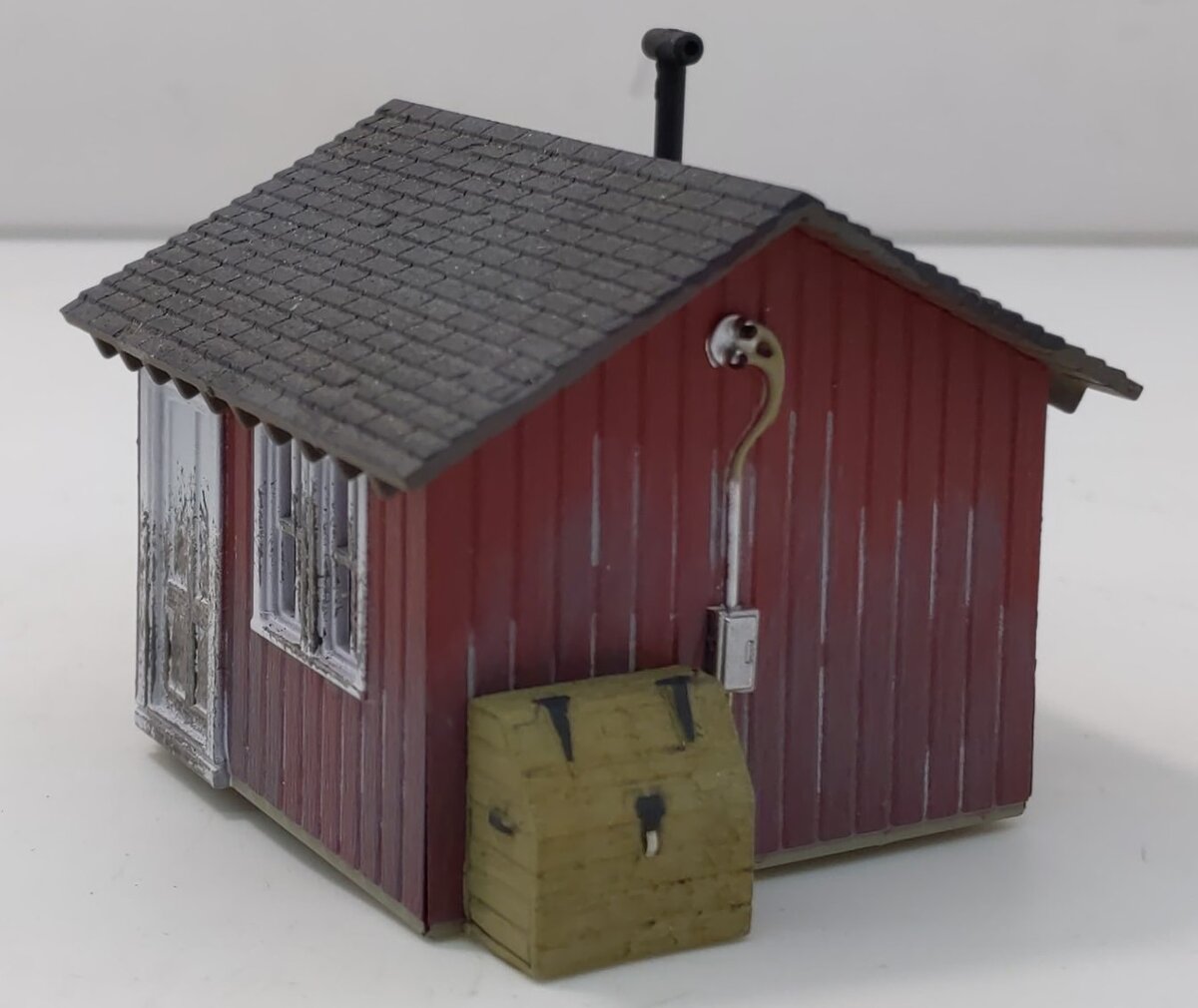 Woodland Scenics BR5057 HO Built-&-Ready Work Shed Building