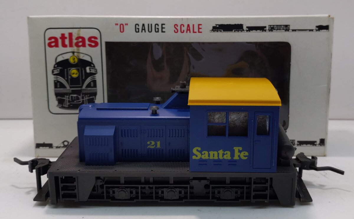 Atlas 6121 O Scale Santa Fe WDT Industrail Switcher (2Rail)