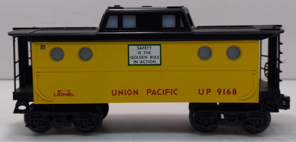 Lionel 6-9168 O Gauge Union Pacific Lighted Center Cupola Caboose