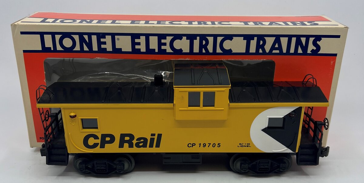 Lionel 6-19705 O Gauge CP Rail Extended Vision Caboose #19705