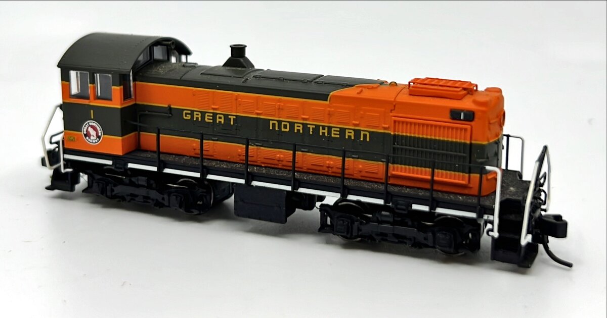 Atlas 40000721 N Great Northern Alco S2 Diesel Locomotive #1 w/DCC
