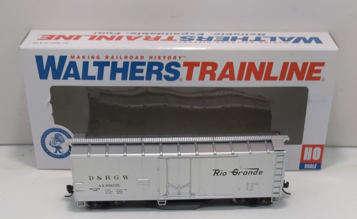 Walthers 931-1482 HO Denver & Rio Grande Western Track Cleaning Boxcar #69035