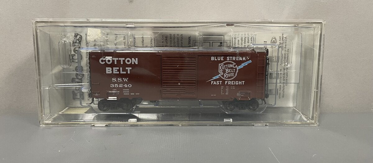 Kadee 5298 HO Cotton Belt SSW 40' PS-1 Boxcar #35240