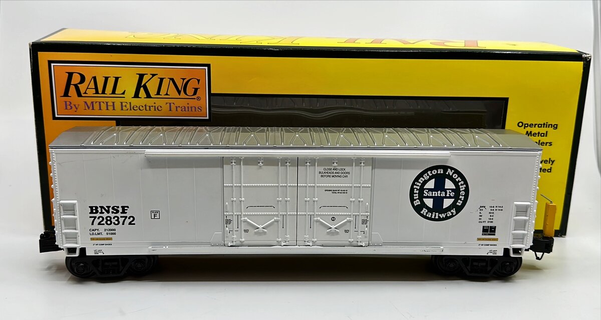 MTH 30-74549 BNSF 50' Double Door Plugged Boxcar