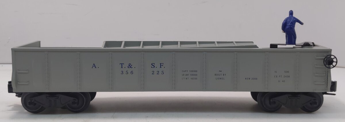 Lionel 6-26852 O Gauge AT&SF PWC Barrel Car #3562-25