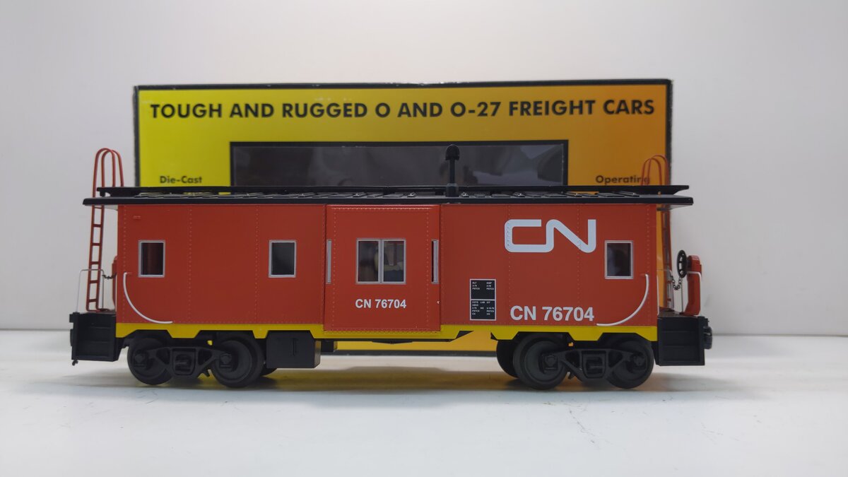 MTH 30-77193 O Canadian National Bay-Window Caboose