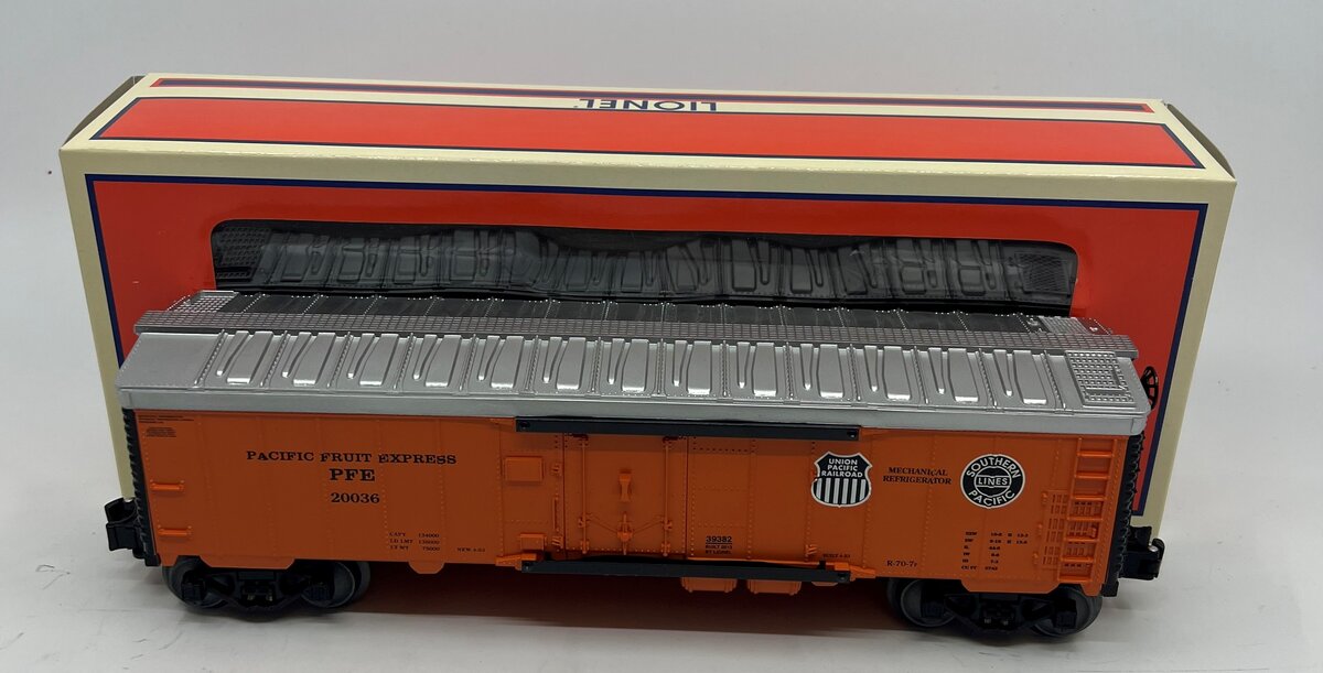 Lionel 6-39382 O Southern Pacific Steel Sided Reefer #20036