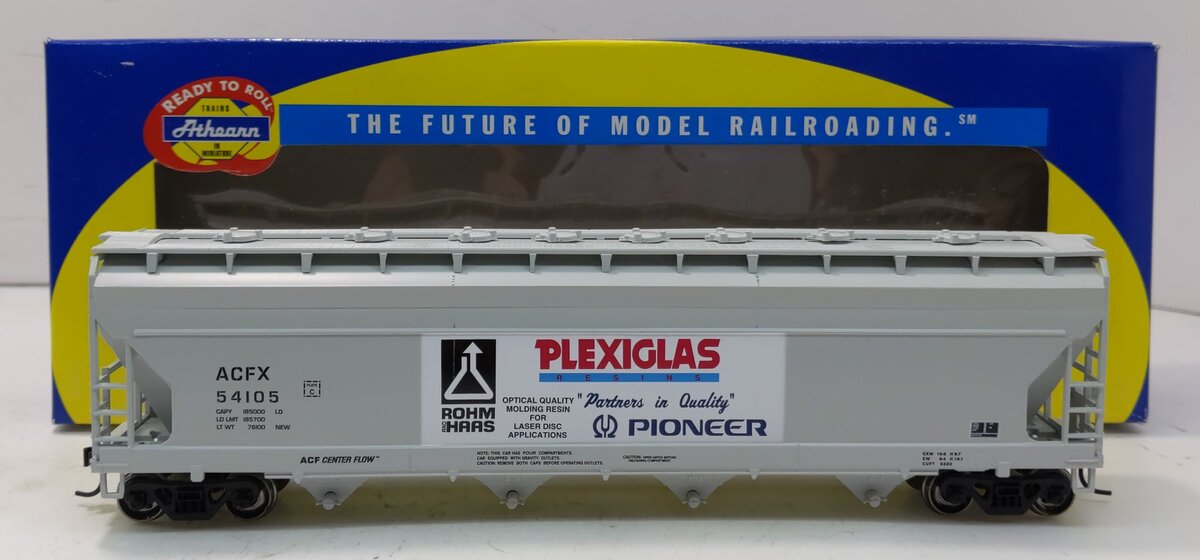 Athearn 72290 Pioneer ACF 4-Bay CF Hopper #54105