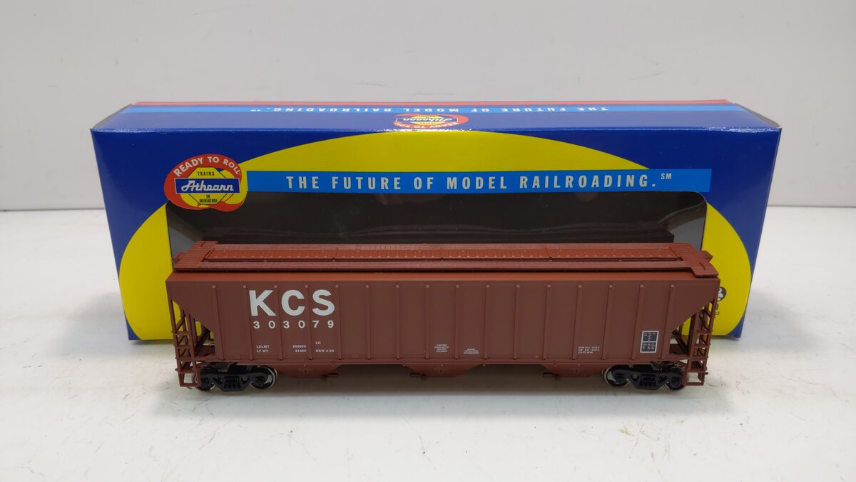 Athearn 72357 HO KCS RTR 54' PS Covered Hopper #303079