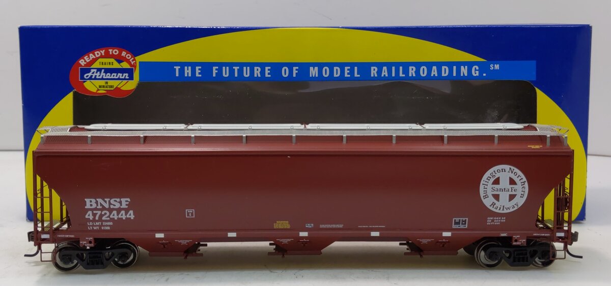 Athearn 89274 BNSF Trinity Covered Hopper #472444