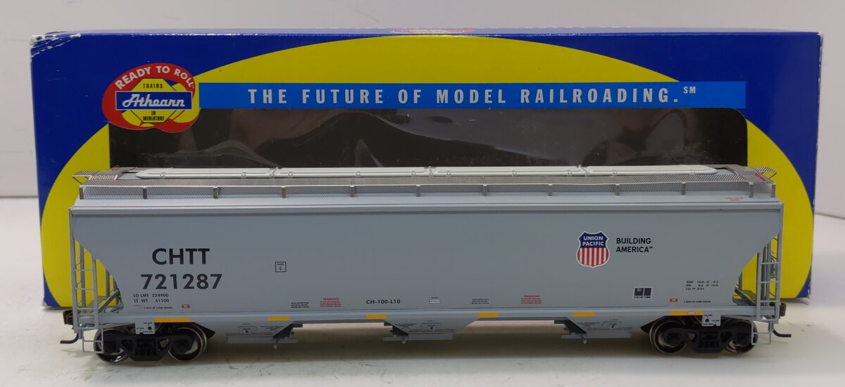 Athearn 89271 UP/CHTT Trinity Covered Hopper #721287