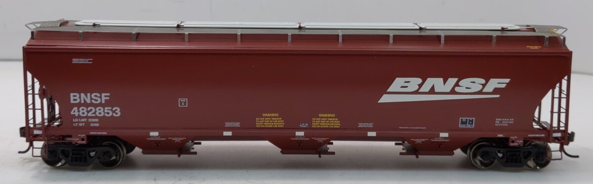 Athearn 89279 HO Scale BNSF/Wedge Trinity Covered Hopper #482853