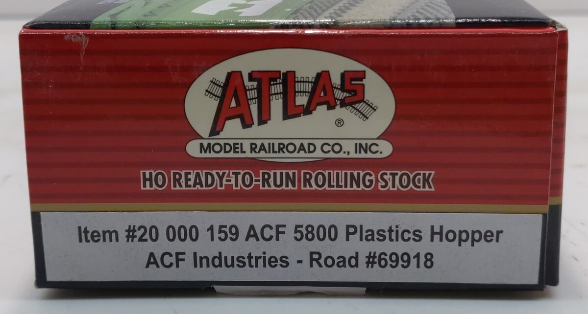 Atlas 20000159 HO ACF 5800 Plastics Hopper #69918