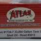 Atlas 1724-7 HO Shell 33,000 Gallon Tank Car #3013