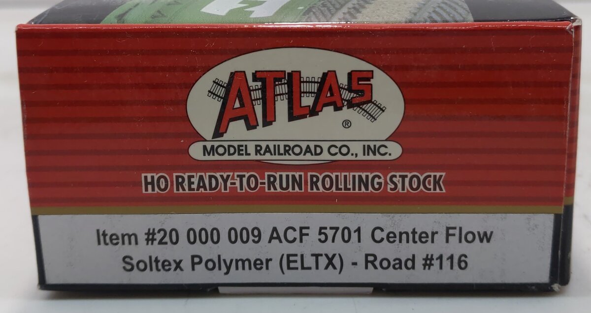 Atlas 20000009 HO Scale Soltex ACF Plastics Hopper #116