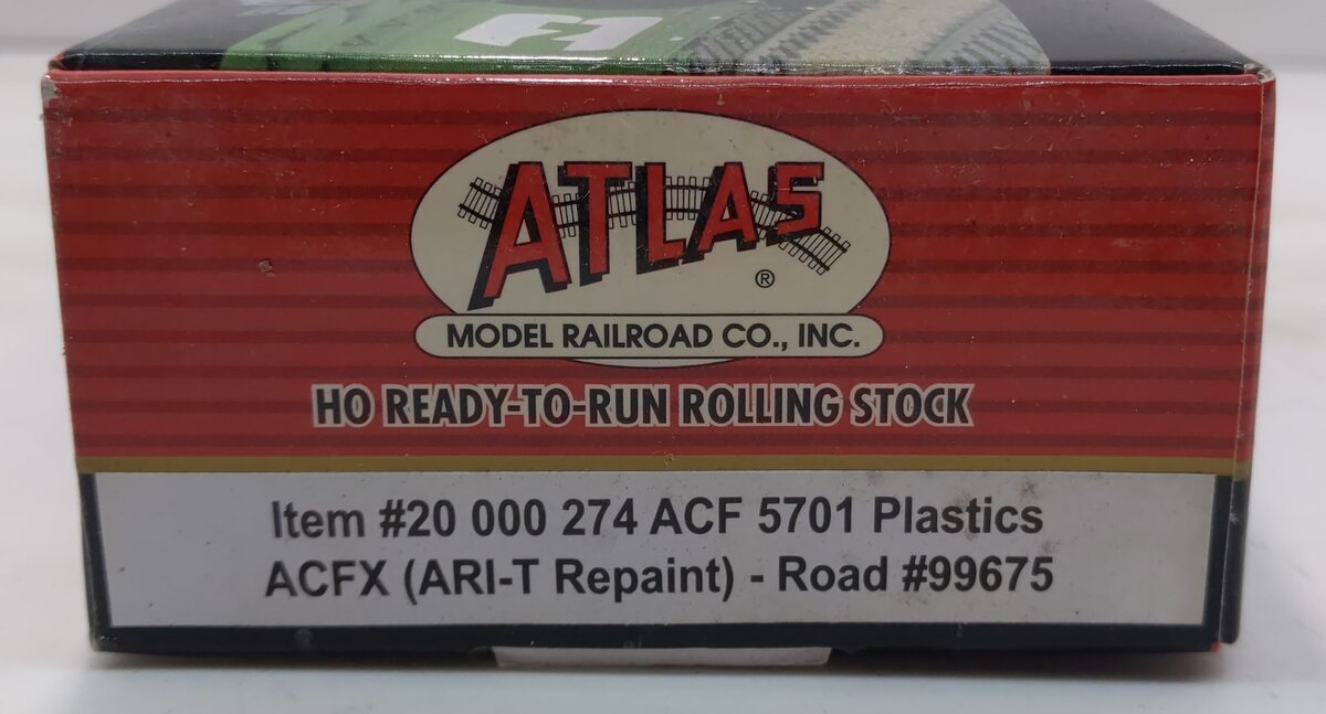Atlas 20000274 HO ACFX ACF Plastic Hopper #99675