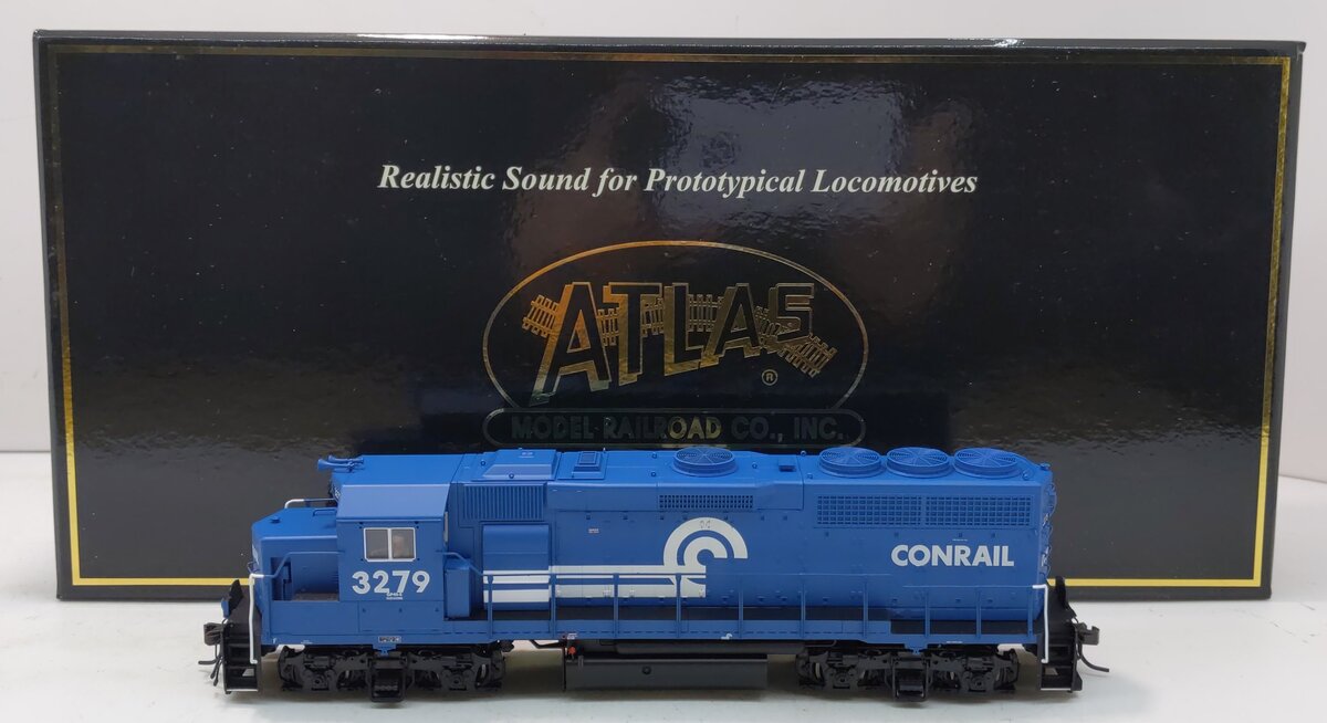 Atlas 10000370 HO Conrail GP40-2 Diesel Locomotive DC & DCC w/Sound #3279