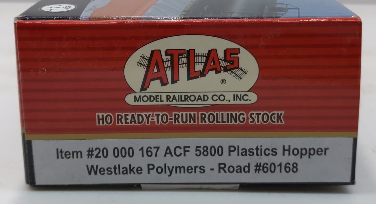 Atlas 20000167 WestLake 5800 Plastics Hopper #60168
