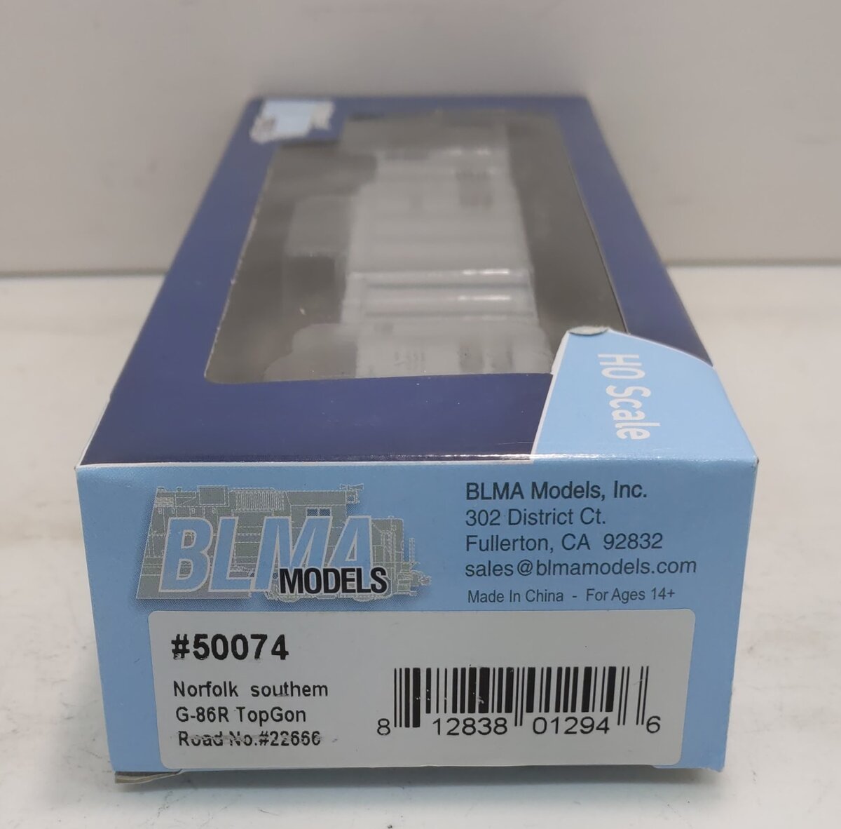 BLMA Models 50074 HO Scale Norfolk Southern TopGun G-86R Hopper #22666