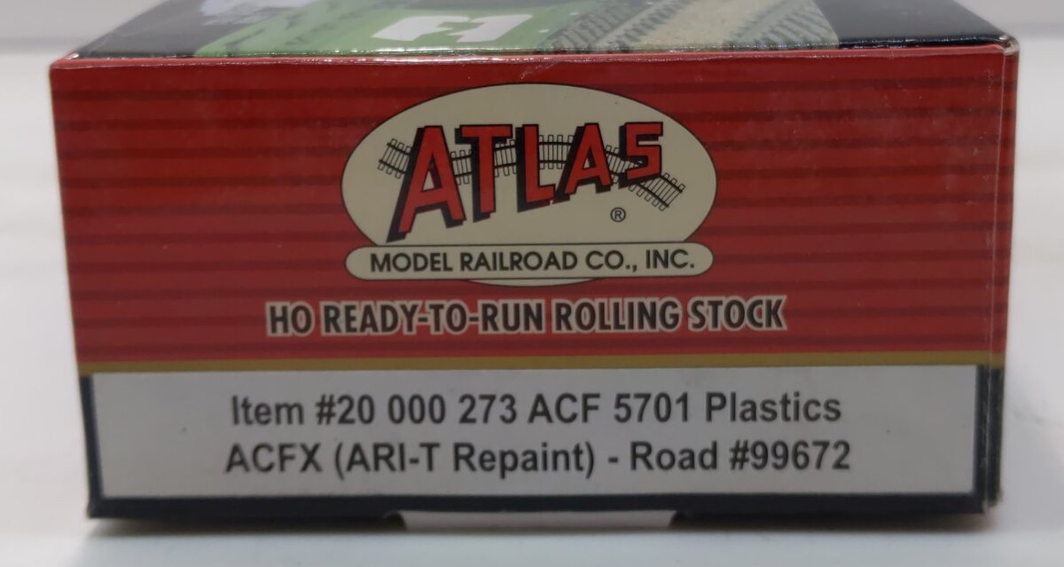 Atlas 20000273 HO ACFX ACF Plastic Hopper #99672