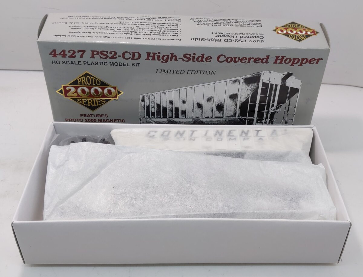 Proto 2000 21877 HO Continental 4427 PS2-CD Hi-Side Covered Hopper # 6327 Kit