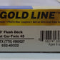 Walthers 932-40322 HO Scale KTTX (TTX) 89' Flush Deck Flat Car-Twin 45 #960027