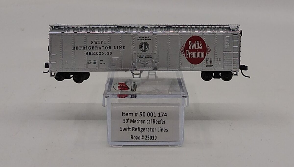 Atlas 50001174 N Scale Swift Refrigerator Lines Refrigerator Car #25039