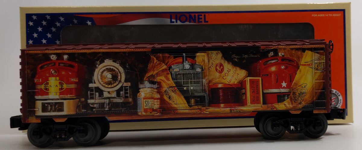 Lionel 1938030 O USA Angela Trotta Thomas Well Stocked Shelves Boxcar