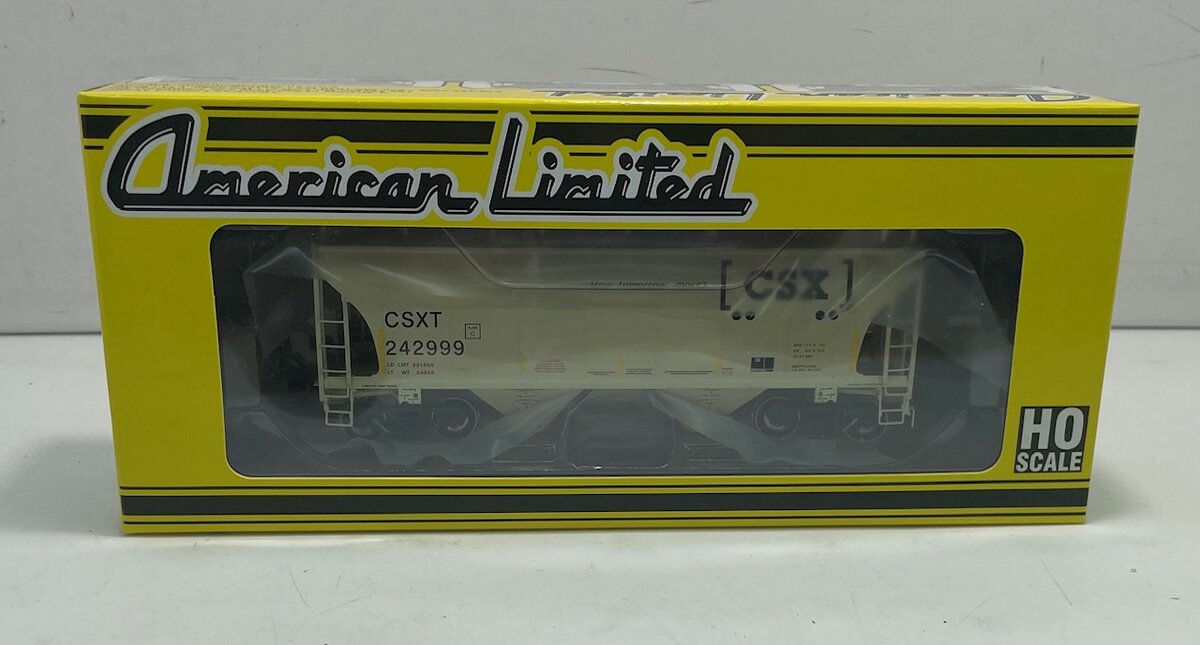 American Limited Models 1019 HO CSXT 3281cf 2-Bay Covered Hopper #242999