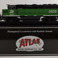 Atlas 10002427 HO Scale Burlington Northern GP40 Diesel Locomotive #3522 w/DCC
