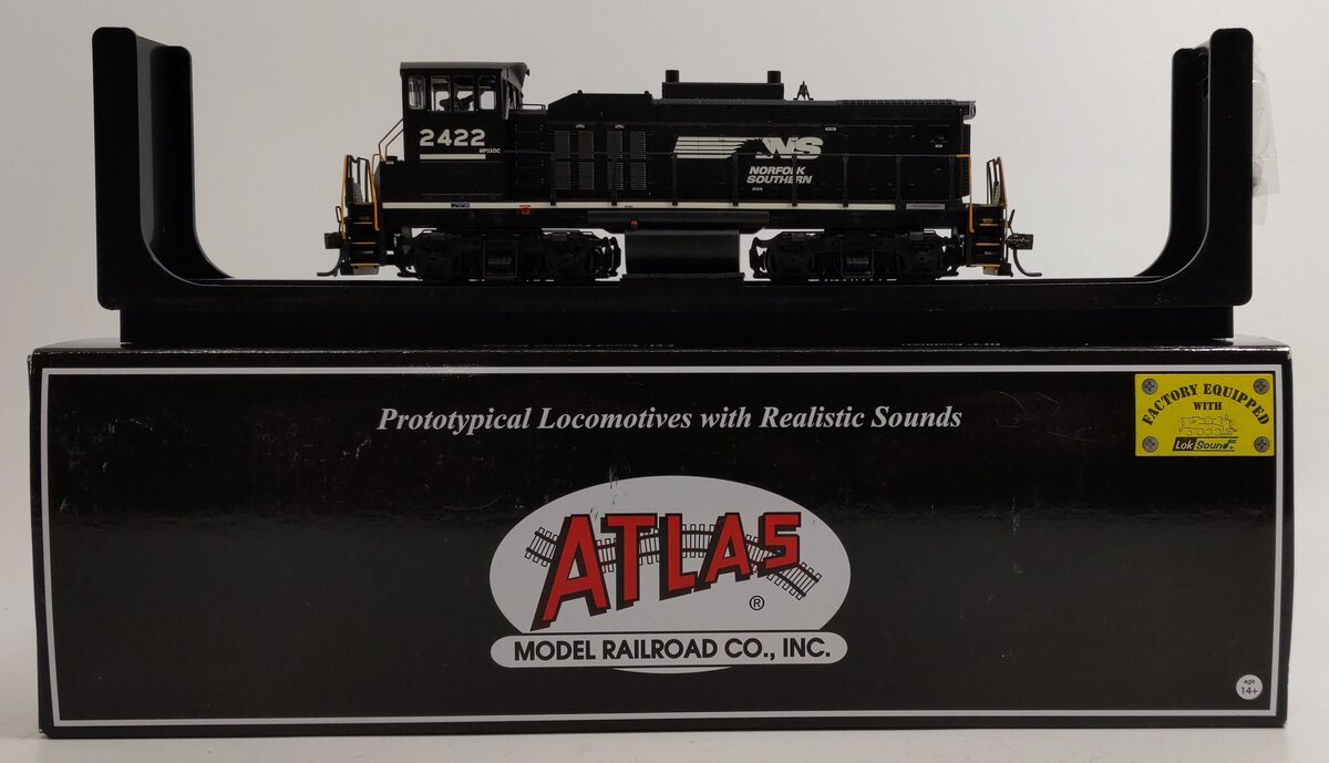 Atlas 10011053 HO NS EMD MP15DC Diesel Locomotive with Sound & DCC #2422