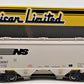 American Limited Models 1053 HO Norfolk Southern 2-Bay Covered Hopper #236067