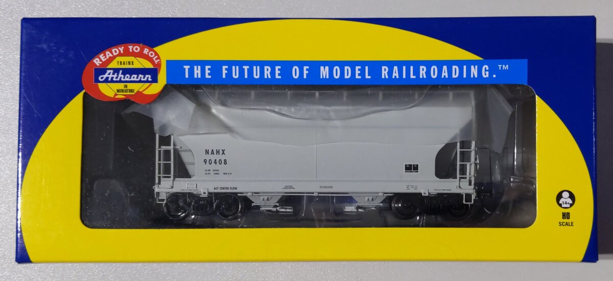 Athearn 98197 HO Scale North American Car ACF 2970 Covered Hopper #90408