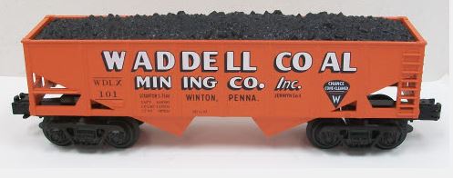 Industrial Rail 1006004 Waddell Coal 2-Bay Hopper