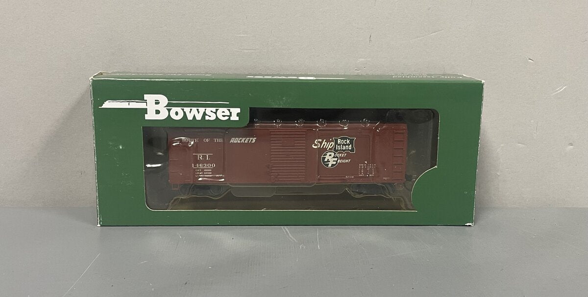Bowser 41790 HO Rock Island 40' Boxcar #146300
