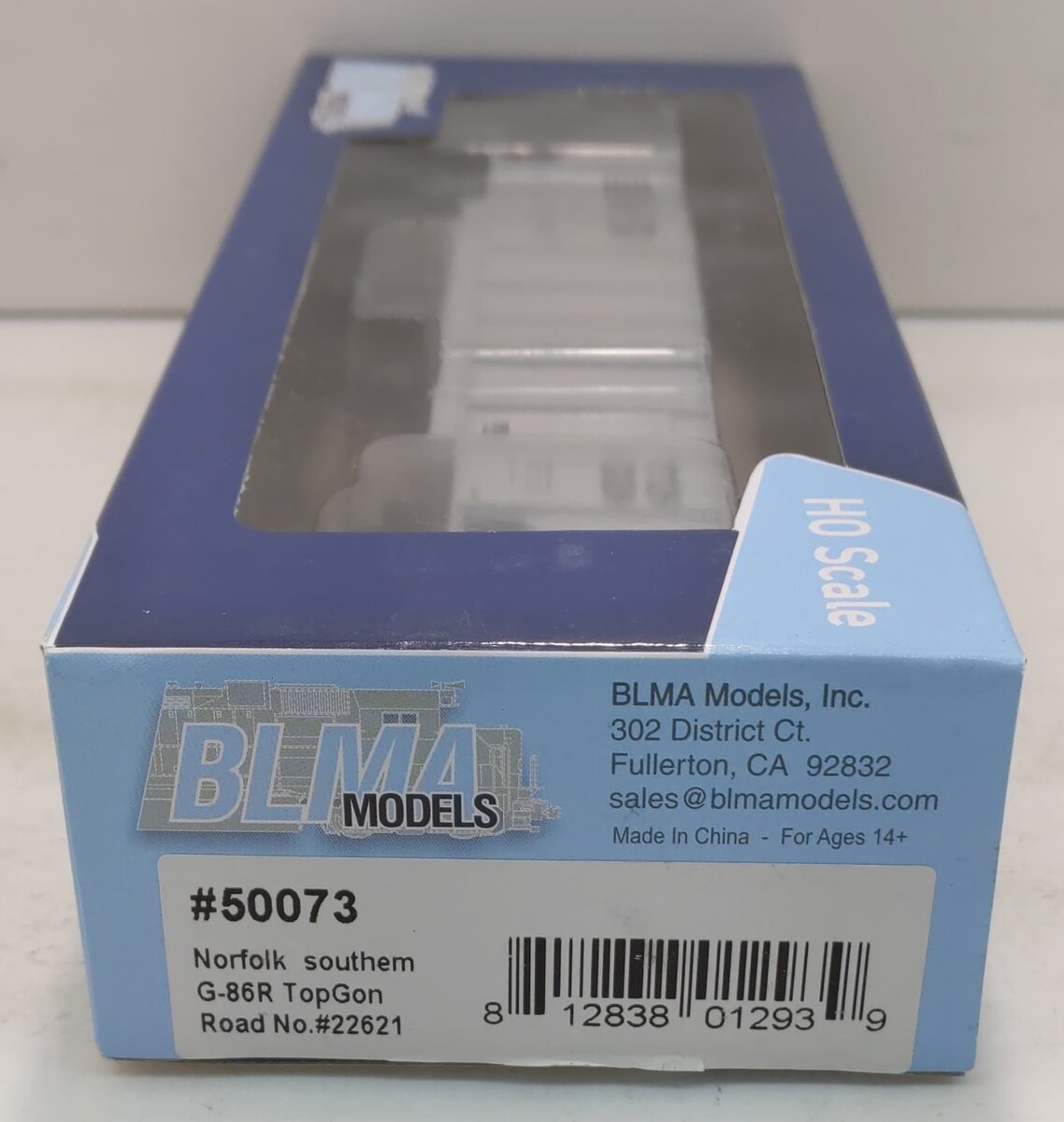 BLMA Models 50073 HO Scale Norfolk Southern G-86R TopGun Gondola #22621