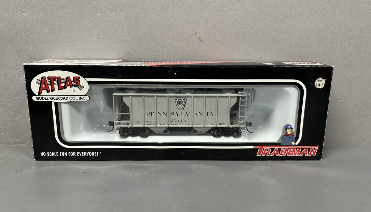 Atlas 11298 HO Scale Pennsylvania Railroad Covered Hopper #257757