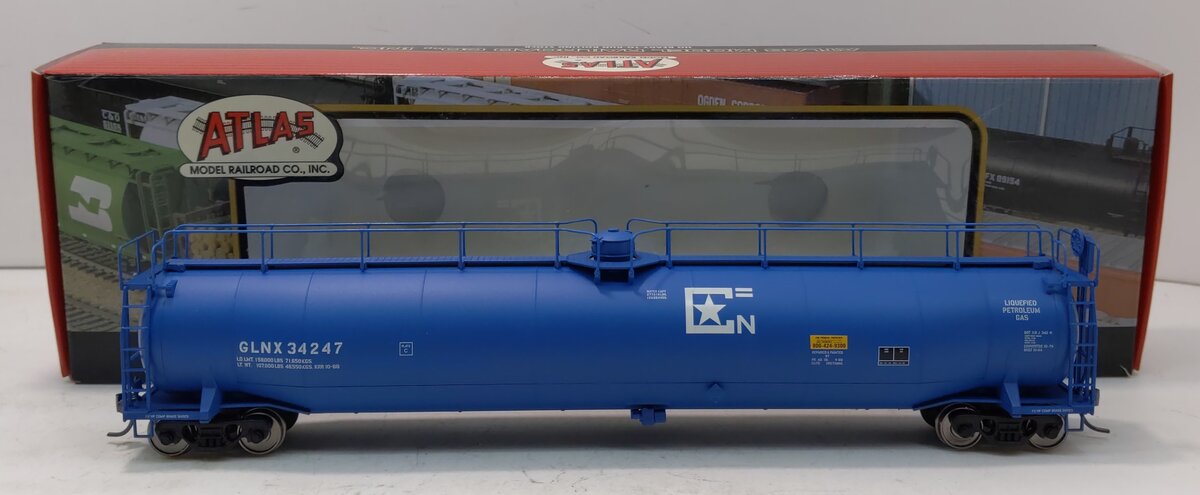 Atlas 1736-1 HO GLNX 33,000 Gallon Tank Car #34247