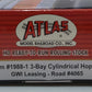 Atlas 19881 GWILease 3-Bay Cylindrical Hopper #4065