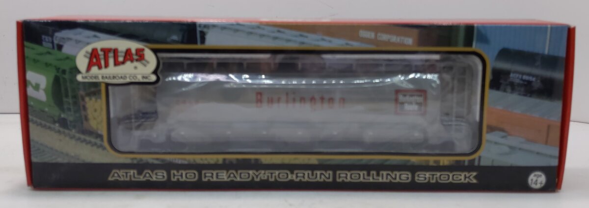 Atlas 19327 HO Burlington 3-Bay Cylindrical Hopper #85406