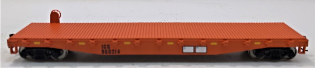 Walthers 931-1606 HO Illinois Central Gulf Flatcar #960214