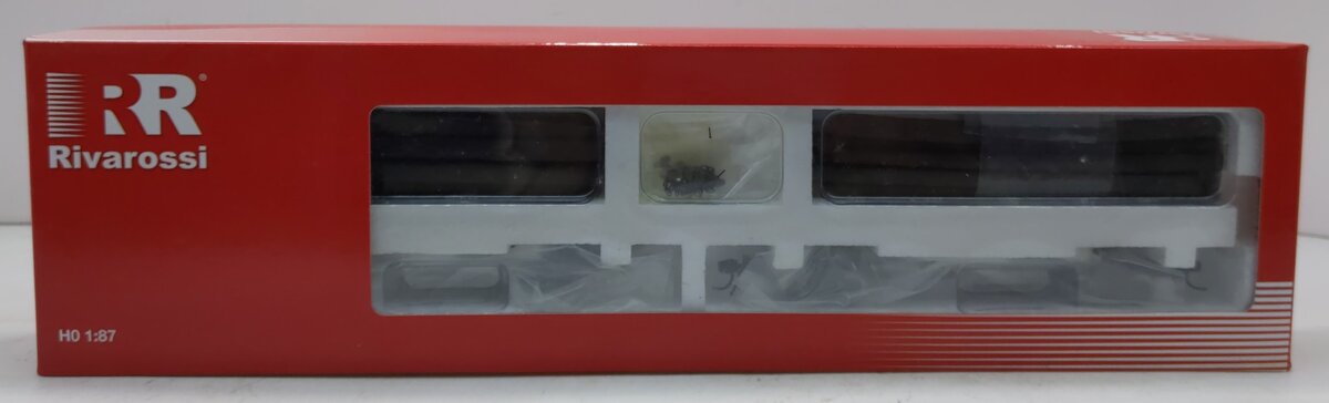 Rivarossi HR6312 HO Northern Pacific 38' Skeleton Log Car (Set of 2)