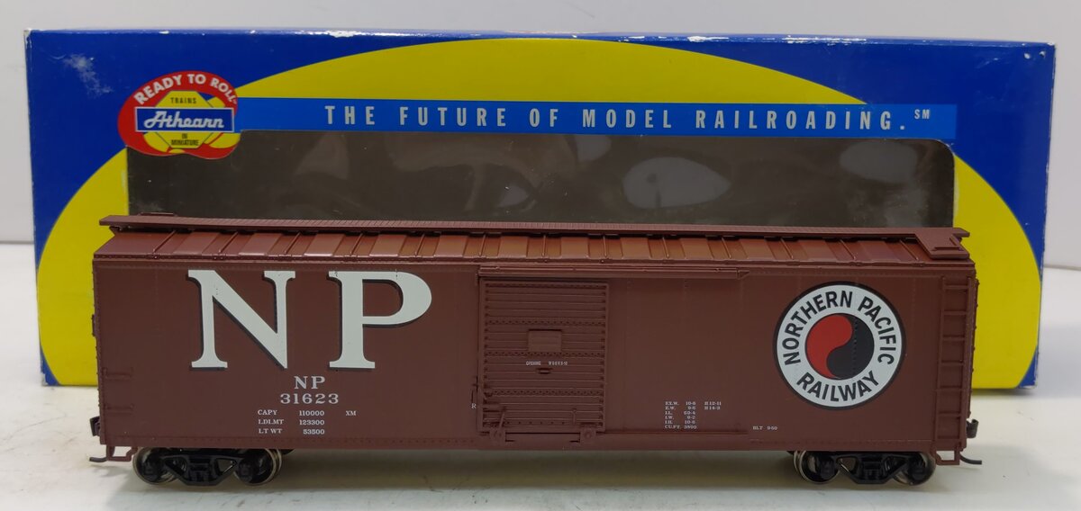 Athearn 70771 HO Scale Northern Pacific 50' Single Door Box Car #31623