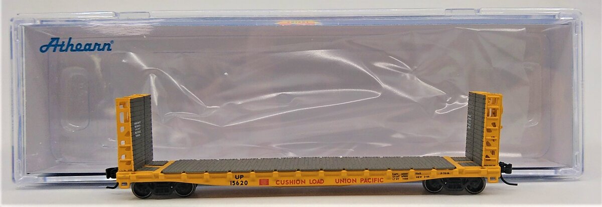 Athearn 24313 N UP GSC 53' Bulkhead Flat Car #15620