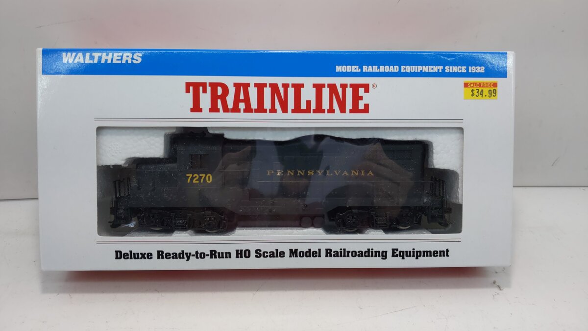 Walthers 931-130 HO Pennsylvania EMD GP9M Diesel Locomotive Standard DC #7270