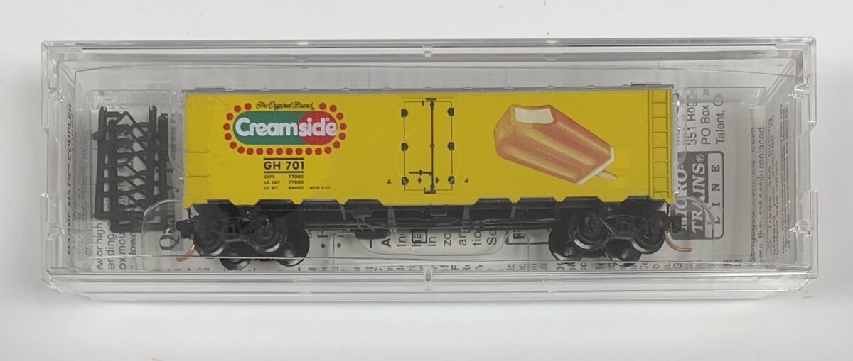 Micro-Trains 05900070 N Creamsicle 40' Steel Side Ice Reefer #701